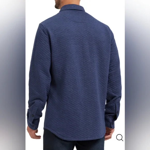 Cloudveil Quilted Jacquard Knit Shirt Jacket